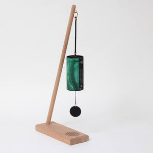 Zaphir Chime Crystalide Spring + Stand Flower of Life -