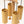 Koshi Chimes Set of 4 with rotating stand Terra/Aqua/Aria/Ignis Flower of Life -